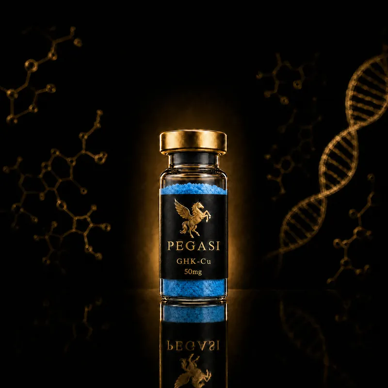 GHK-Cu 50mg — For Research Purposes Only. Not for human consumption.
