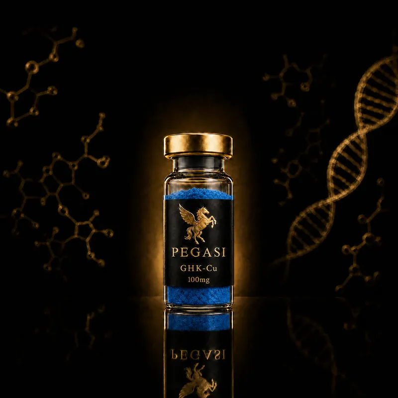 GHK-Cu 100mg — For Research Purposes Only. Not for human consumption.