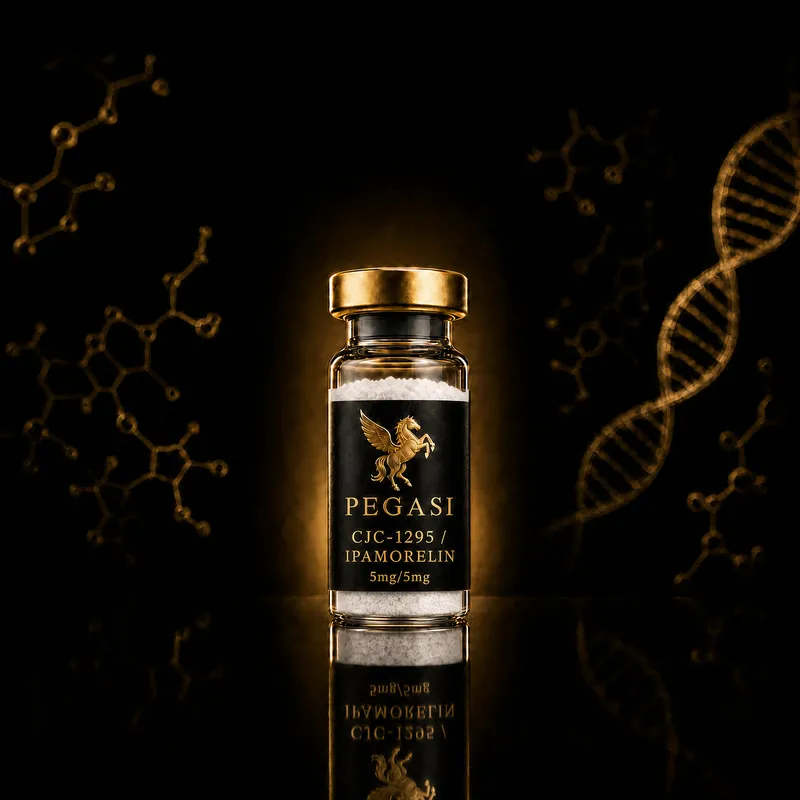 CJC-1295 / Ipamorelin 10mg — For Research Purposes Only. Not for human consumption.